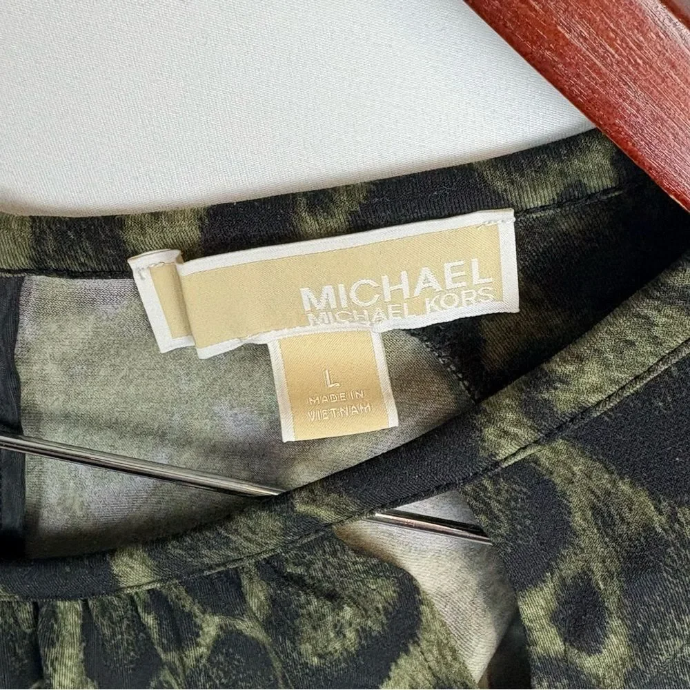 Michael Kors Animal Print‎ A-Line Dress